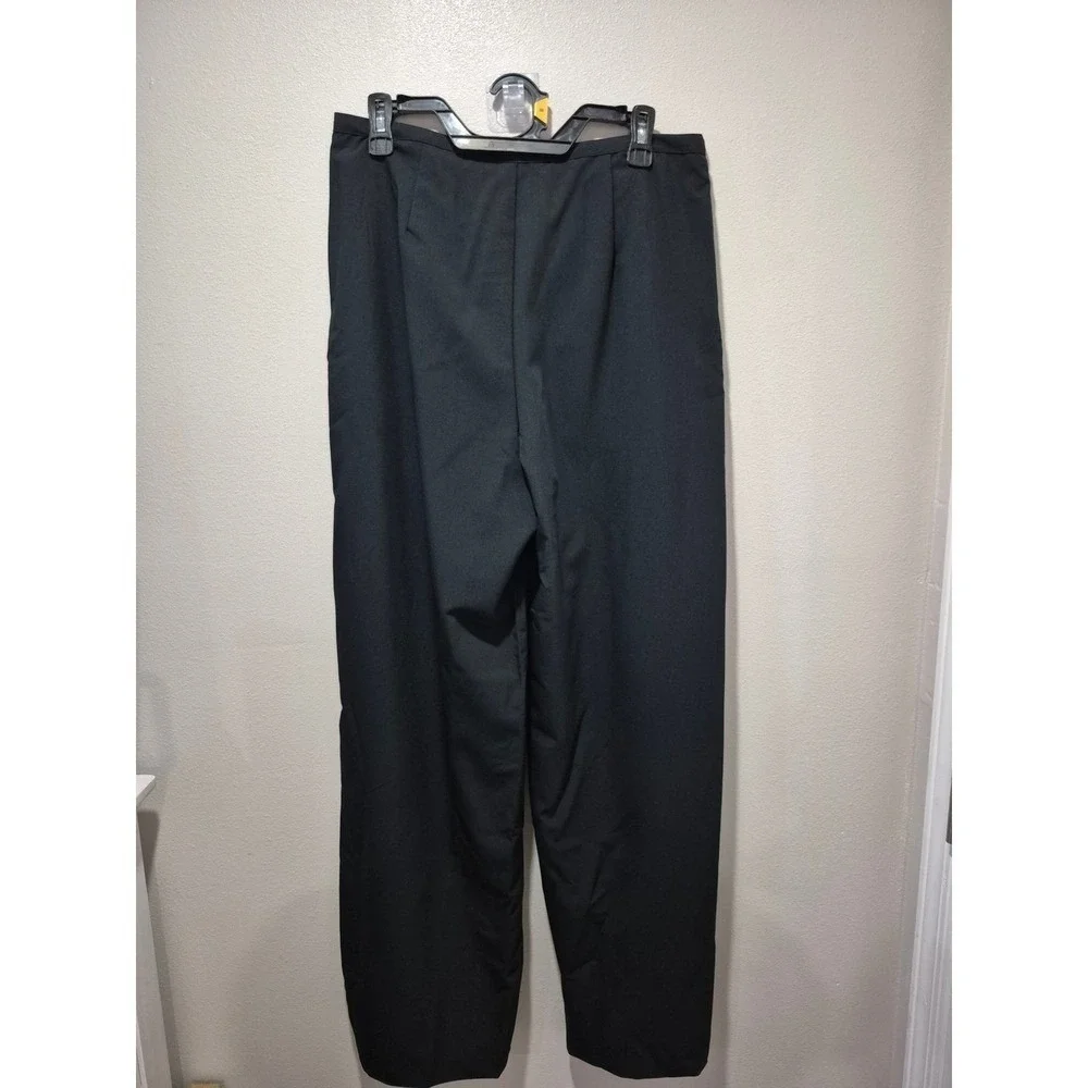 Wild Fable Black Wide Leg Pleated Trousers High Rise Pants Size‎ Medium NEW